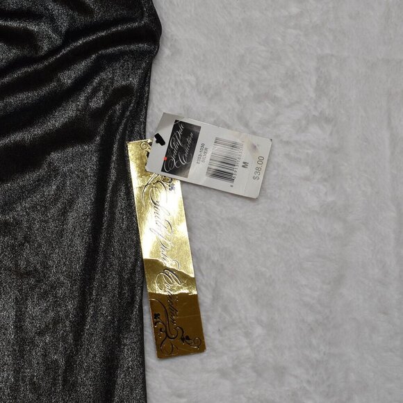 South Pole Liquid Shine Tunic Sz M Metallic Party Cocktail Holiday Y2K 90s Retro - Picture 9 of 16